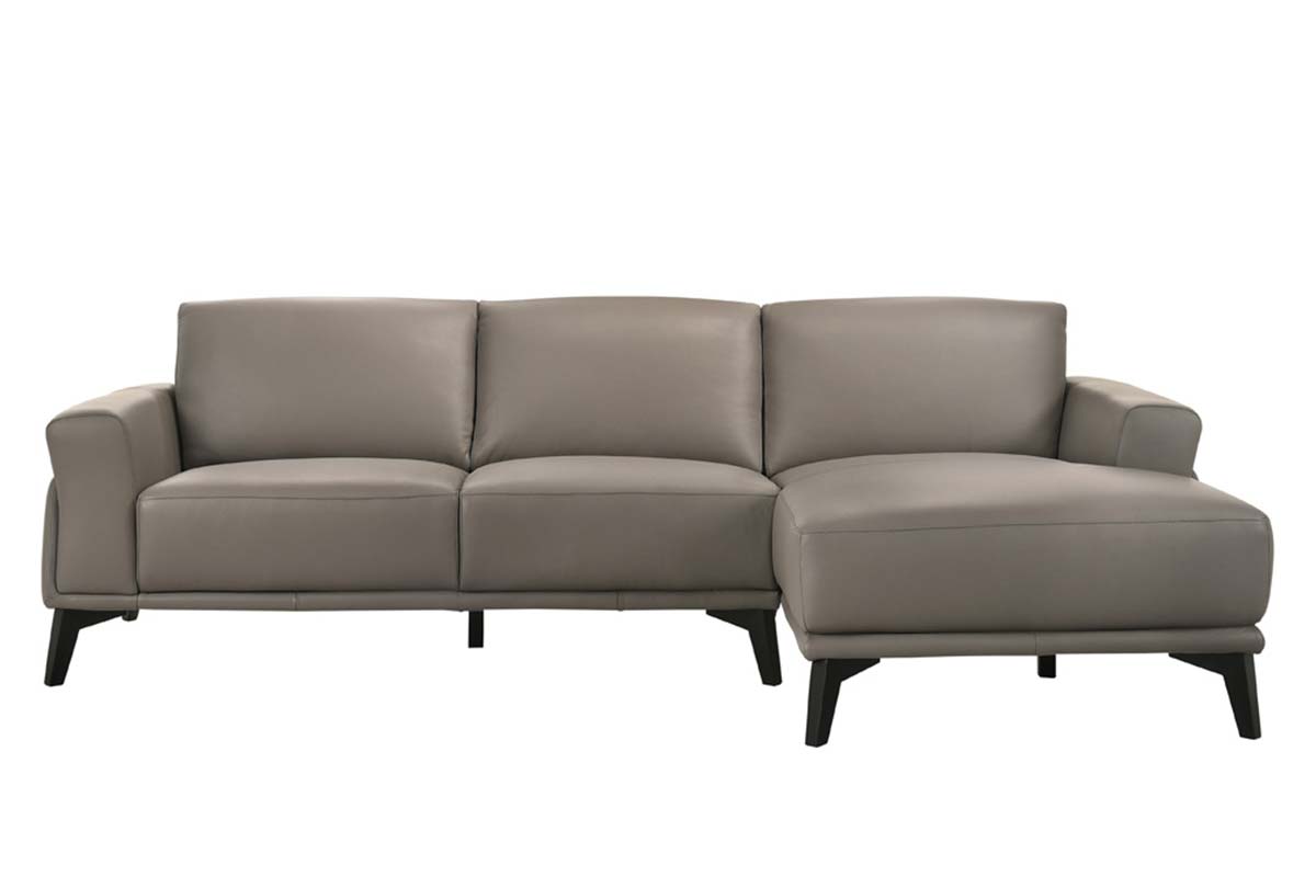 Lucca Leather Sectional